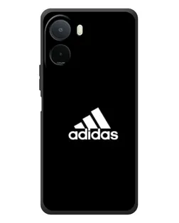Чехол для Xiaomi POCO M7 с картинкой «Черная классика Adidas»