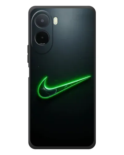 Чехол для Xiaomi POCO M7 с картинкой «Неоновый контур Nike» Чехол для Xiaomi POCO M7 с картинкой «Неоновый контур Nike»
