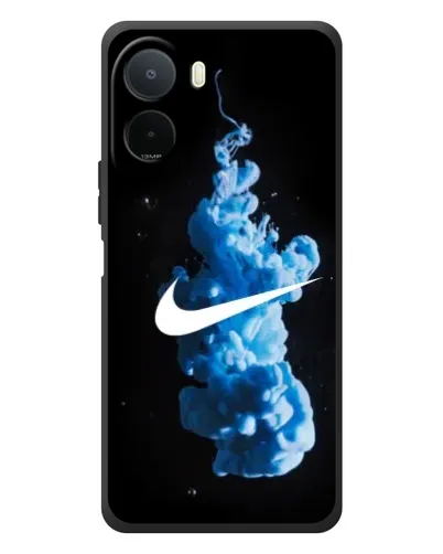 Чехол для Xiaomi POCO M7 с картинкой «Nike и синий дым» Чехол для Xiaomi POCO M7 с картинкой «Nike и синий дым»