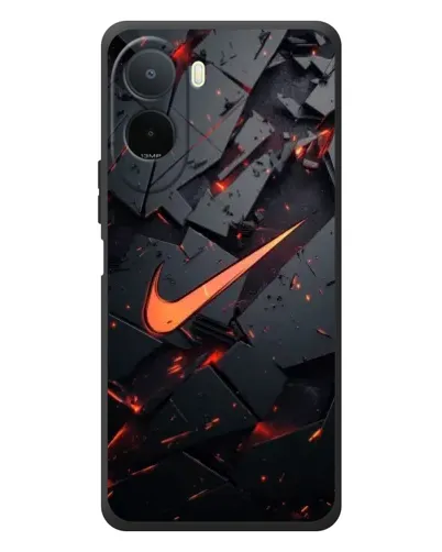 Чехол для Xiaomi POCO M7 с картинкой «Nike — эффект разломов» Чехол для Xiaomi POCO M7 с картинкой «Nike — эффект разломов»