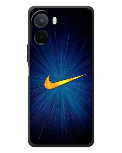 Чехол для Xiaomi POCO M7 с картинкой «Синий пульс Nike» Чехол для Xiaomi POCO M7 с картинкой «Синий пульс Nike»