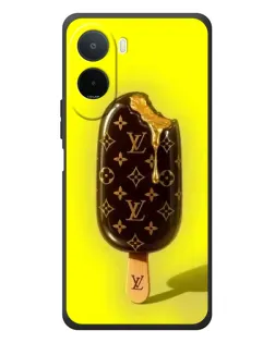 Чехол для Xiaomi POCO M7 с картинкой «Мороженое от LV»