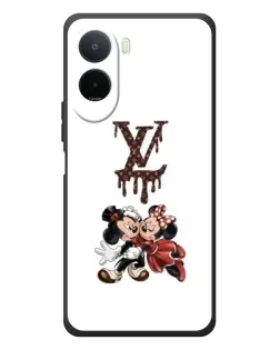 Чехол для Xiaomi POCO M7 с картинкой «LV и Микки Маус»