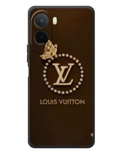 Чехол для Xiaomi POCO M7 с картинкой «LV — золотая печать»