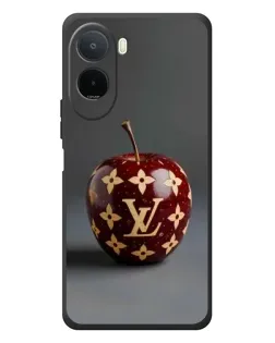 Чехол для Xiaomi POCO M7 с картинкой «Красное яблоко LV»
