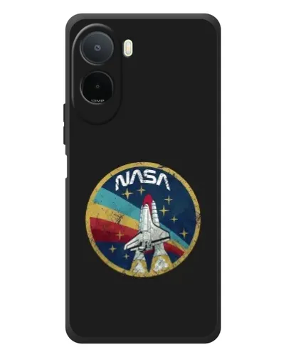 Чохол для Xiaomi POCO M7 з картинкою «NASA — емблема місії»