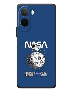 Чохол для Xiaomi POCO M7 з картинкою «NASA — місячна місія»