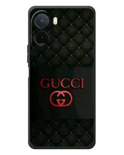 Чохол для Xiaomi POCO M7 з картинкою «Gucci — стьобаний чорний»