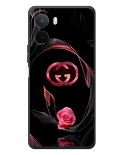 Чохол для Xiaomi POCO M7 з картинкою «Gucci — неонова троянда»