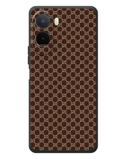 Чохол для Xiaomi POCO M7 з картинкою «Gucci — шоколадна сітка»