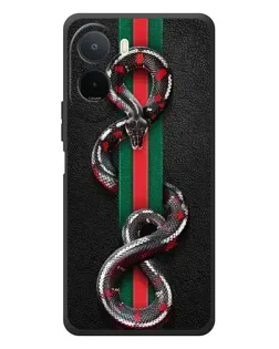 Чохол для Xiaomi POCO M7 з картинкою «Gucci — змія на смузі»