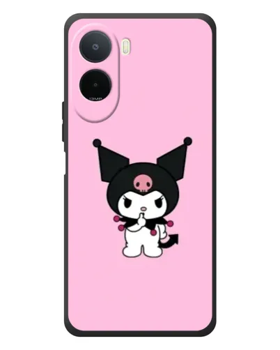 Чехол для Xiaomi POCO M7 с картинкой «Kuromi — розовая нежность» Чехол для Xiaomi POCO M7 с картинкой «Kuromi — розовая нежность»