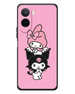 Чохол для Xiaomi POCO M7 з картинкою «Тріо My Melody та Kuromi» Чохол для Xiaomi POCO M7 з картинкою «Тріо My Melody та Kuromi»