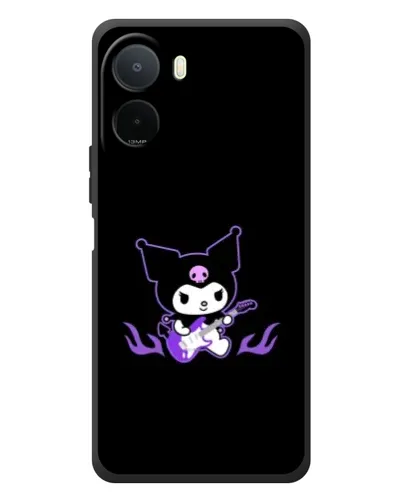 Чехол для Xiaomi POCO M7 с картинкой «Электрическая Kuromi» Чехол для Xiaomi POCO M7 с картинкой «Электрическая Kuromi»