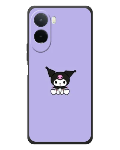 Чехол для Xiaomi POCO M7 с картинкой «Kuromi — фиолетовый минимализм» Чехол для Xiaomi POCO M7 с картинкой «Kuromi — фиолетовый минимализм»