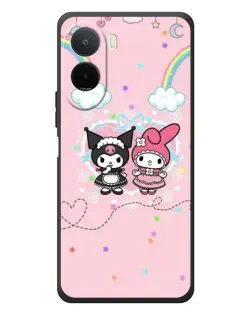 Чохол для Xiaomi POCO M7 з картинкою «My Melody та Kuromi» Чохол для Xiaomi POCO M7 з картинкою «My Melody та Kuromi»