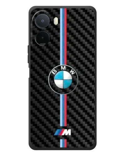 Чехол для Xiaomi POCO M7 с картинкой «Эмблема BMW и карбон» Чехол для Xiaomi POCO M7 с картинкой «Эмблема BMW и карбон»