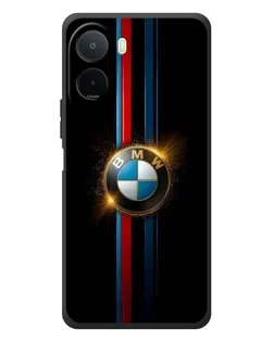 Чехол для Xiaomi POCO M7 с картинкой «BMW M-Power неон»