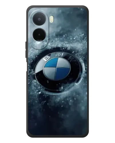 Чехол для Xiaomi POCO M7 с картинкой «Логотип BMW — лед» Чехол для Xiaomi POCO M7 с картинкой «Логотип BMW — лед»