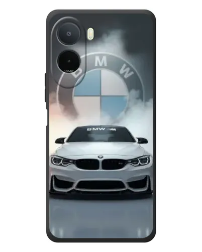 Чехол для Xiaomi POCO M7 с картинкой «BMW в белом дыму» Чехол для Xiaomi POCO M7 с картинкой «BMW в белом дыму»