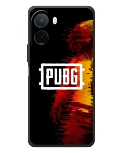 Чехол для Xiaomi POCO M7 с картинкой «Яркий логотип PUBG»