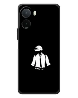 Чохол для Xiaomi POCO M7 з картинкою «PUBG — білий шолом»