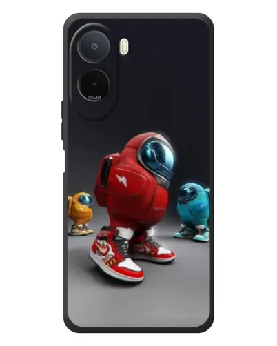 Чехол для Xiaomi POCO M7 с картинкой «Among Us — 3D стиль» Чехол для Xiaomi POCO M7 с картинкой «Among Us — 3D стиль»