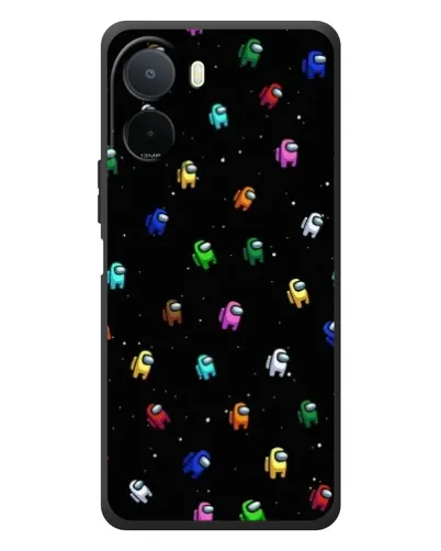 Чехол для Xiaomi POCO M7 с картинкой «Экипаж Among Us» Чехол для Xiaomi POCO M7 с картинкой «Экипаж Among Us»