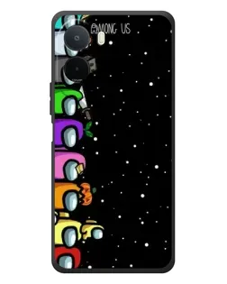 Чехол для Xiaomi POCO M7 с картинкой «Команда Among Us»