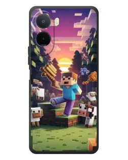 Чохол для Xiaomi POCO M7 з картинкою «Стів на фермі» Чохол для Xiaomi POCO M7 з картинкою «Стів на фермі»