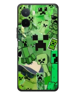 Чохол для Xiaomi POCO M7 з картинкою «Кріпери Minecraft» Чохол для Xiaomi POCO M7 з картинкою «Кріпери Minecraft»