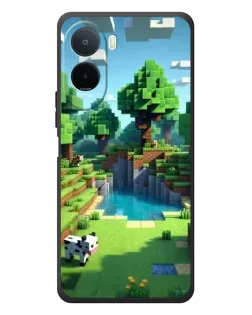 Чехол для Xiaomi POCO M7 с картинкой «Minecraft летний день»