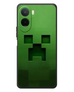 Чехол для Xiaomi POCO M7 с картинкой «Крипер микро-дизайн»