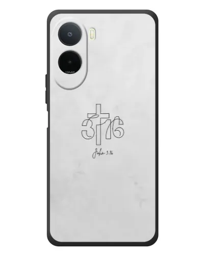 Чохол для Xiaomi POCO M7 з картинкою «Івана 3:16 Хрест» Чохол для Xiaomi POCO M7 з картинкою «Івана 3:16 Хрест»