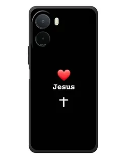 Чохол для Xiaomi POCO M7 з картинкою «Серце - Jesus» Чохол для Xiaomi POCO M7 з картинкою «Серце - Jesus»