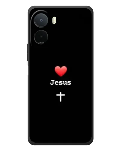 Чохол для Xiaomi POCO M7 з картинкою «Серце - Jesus» Чохол для Xiaomi POCO M7 з картинкою «Серце - Jesus»