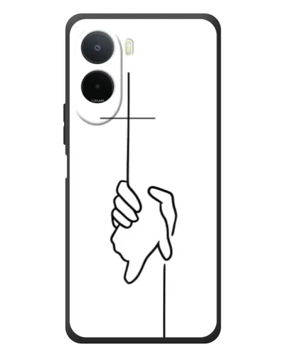 Чохол для Xiaomi POCO M7 з картинкою «Рука тримає» Чохол для Xiaomi POCO M7 з картинкою «Рука тримає»