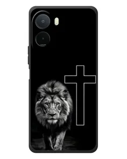Чохол для Xiaomi POCO M7 з картинкою «Лев та Хрест» Чохол для Xiaomi POCO M7 з картинкою «Лев та Хрест»