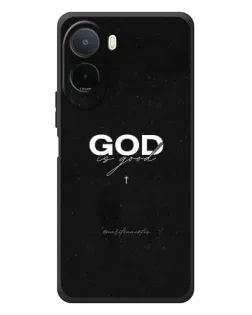 Чохол для Xiaomi POCO M7 з картинкою «GOD — Бог над усім»