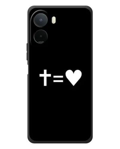 Чохол для Xiaomi POCO M7 з картинкою «Хрест та Серце» Чохол для Xiaomi POCO M7 з картинкою «Хрест та Серце»