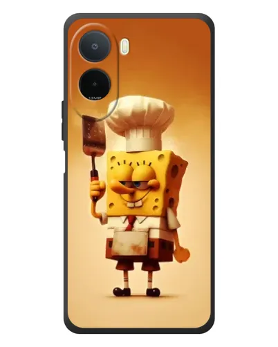 Чохол для Xiaomi POCO M7 з картинкою «Губка Боб кухар» Чохол для Xiaomi POCO M7 з картинкою «Губка Боб кухар»