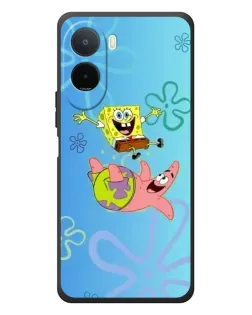 Чохол для Xiaomi POCO M7 з картинкою «Спанч Боб та Патрік»