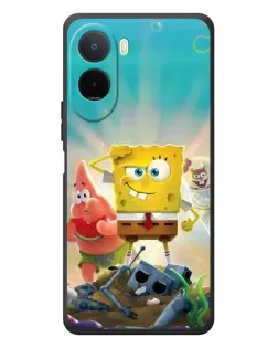 Чохол для Xiaomi POCO M7 з картинкою «Спанч Боб переможець»