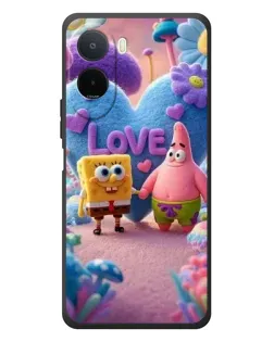Чехол для Xiaomi POCO M7 с картинкой «Губка Боб Патрик»