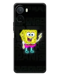Чохол для Xiaomi POCO M7 з картинкою «Неоновий Губка Боб»