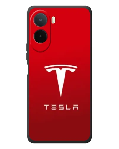Чохол для Xiaomi POCO M7 з картинкою «Tesla Red Classic» Чохол для Xiaomi POCO M7 з картинкою «Tesla Red Classic»