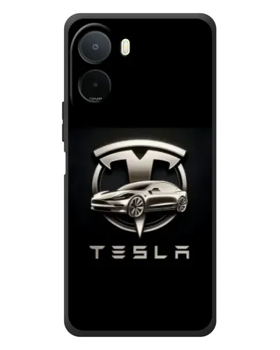 Чохол для Xiaomi POCO M7 з картинкою «Tesla — срібне авто» Чохол для Xiaomi POCO M7 з картинкою «Tesla — срібне авто»