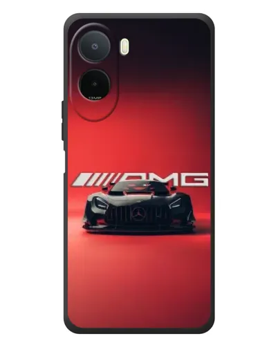 Чехол для Xiaomi POCO M7 с картинкой «Mercedes AMG — красная линия» Чехол для Xiaomi POCO M7 с картинкой «Mercedes AMG — красная линия»