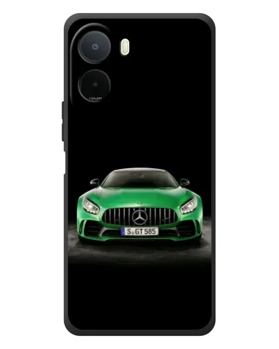 Чехол для Xiaomi POCO M7 с картинкой «Mercedes — неоновый лого» Чехол для Xiaomi POCO M7 с картинкой «Mercedes — неоновый лого»