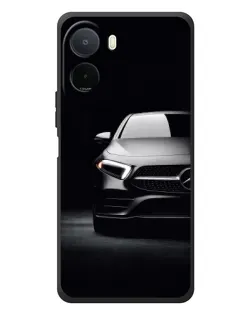 Чехол для Xiaomi POCO M7 с картинкой «Свет фар Mercedes»
